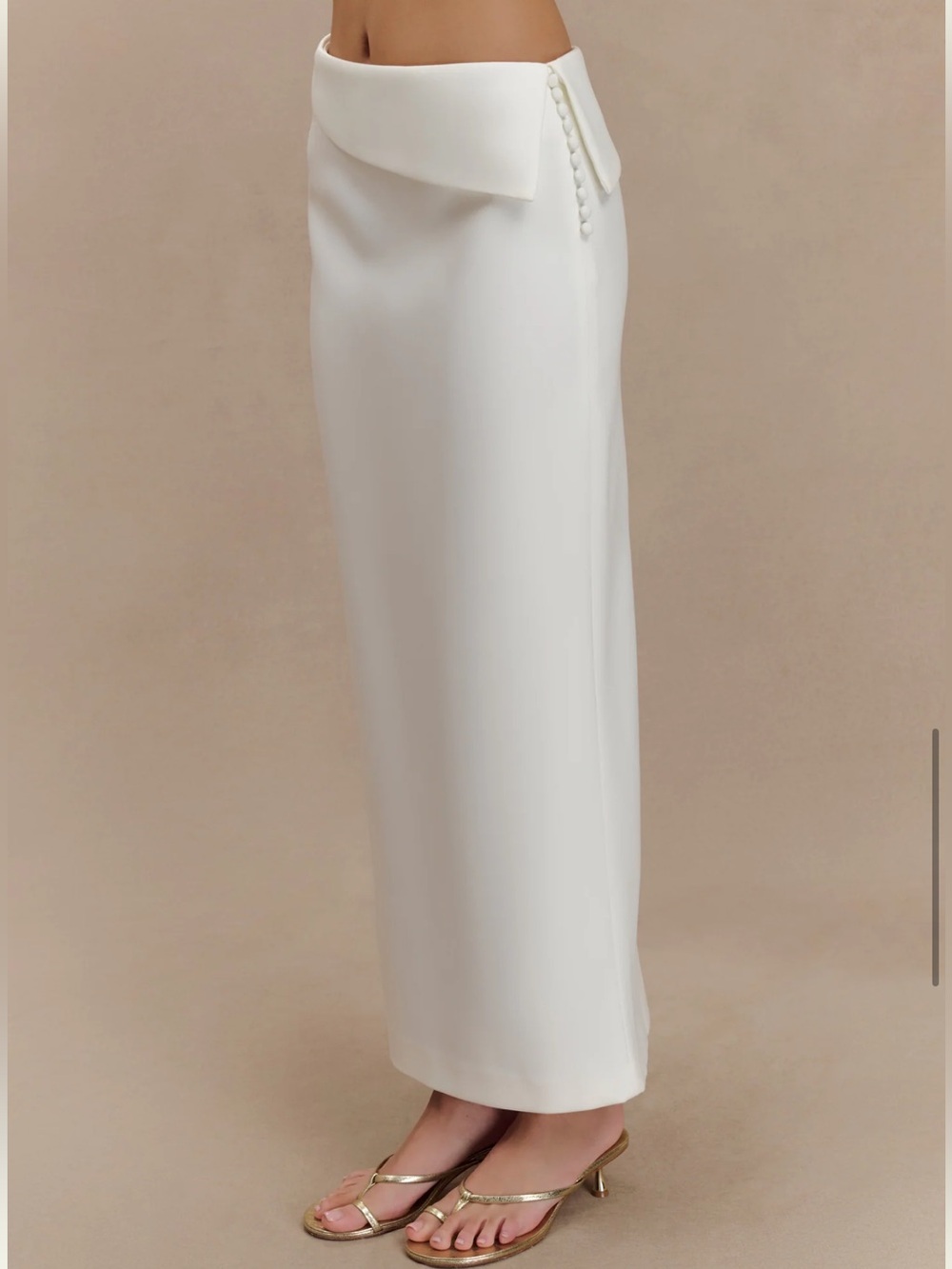 Meshki Astrid Suiting Midi Skirt - XL